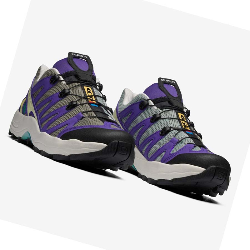 Purple / Grey Salomon XA PRO 1 Men's Sneakers | IONGKVY-98