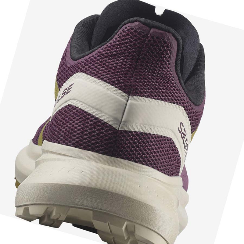 Purple Salomon HYPULSE Trail Women's Trail Running Shoes | QWTSVON-81