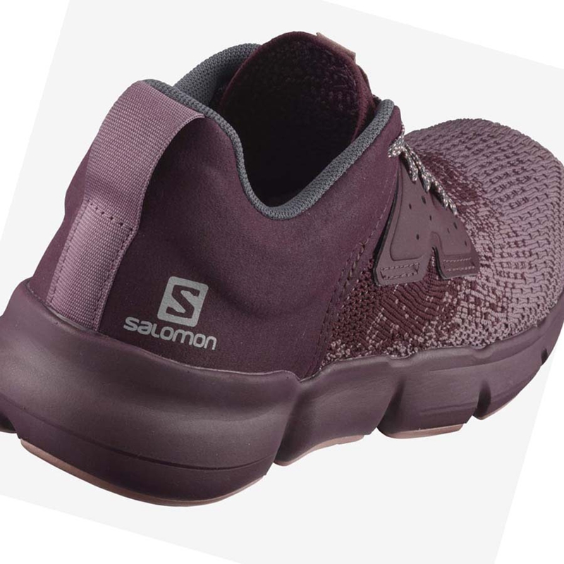 Purple Salomon PREDICT SOC W Women's Running Shoes | ZNLXUKM-06