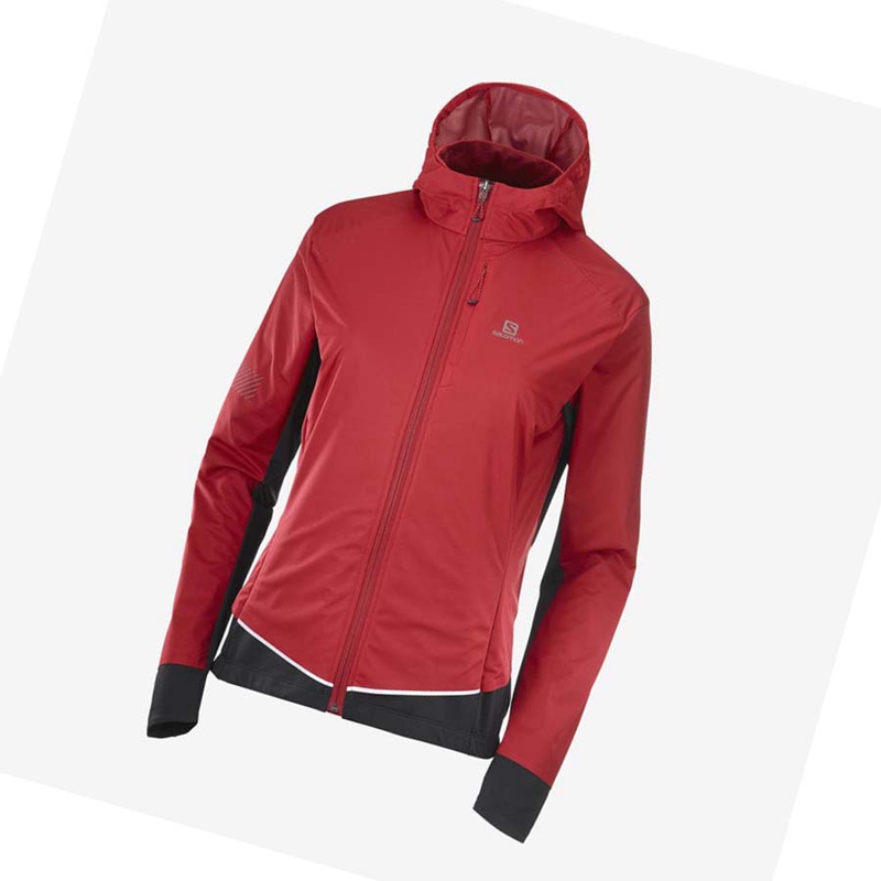 Red Salomon LIGHT SHELL Women\'s Jackets | OAPXQKJ-02