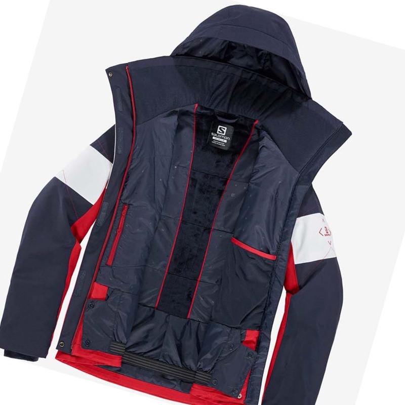 Red Salomon SPEED INSULATED Women's Jackets | BGKFHTM-06