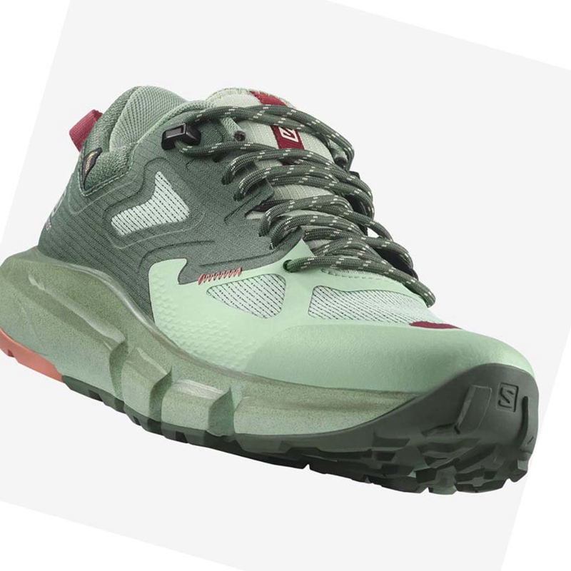 Turquoise Salomon WoPREDICT HIKE GORE-TEX Women's Hiking Shoes | GHZOBYF-85