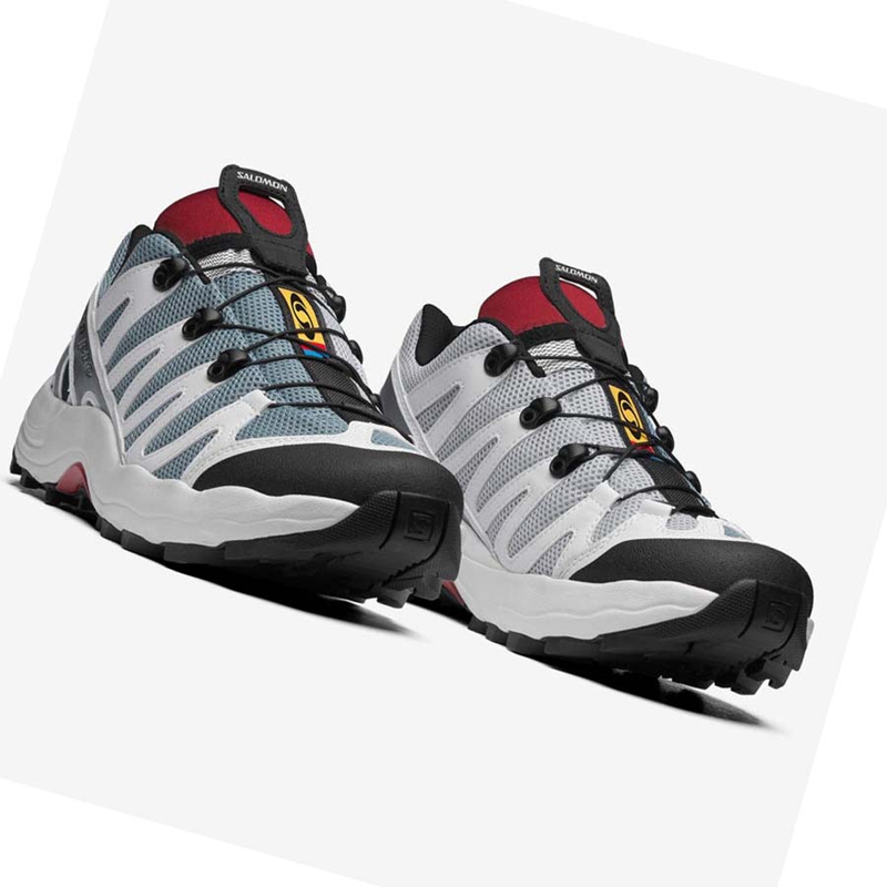 White / Grey Salomon XA PRO 1 Men's Sneakers | MYFZJUA-58