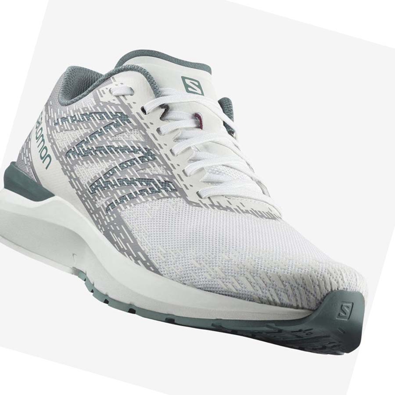 White Salomon SONIC 5 BALANCE Men's Running Shoes | MUYZTBS-58