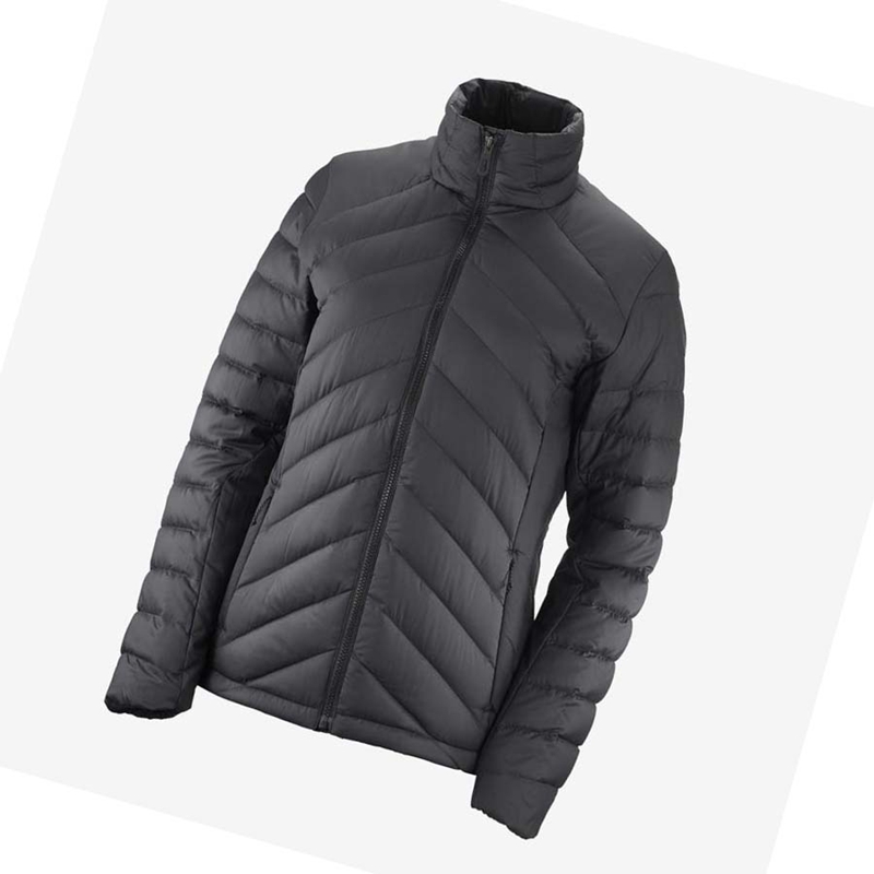 Black Salomon ESSENTIAL XWARM DOWN INSULATED Women's Jackets | BLSMDQY-30