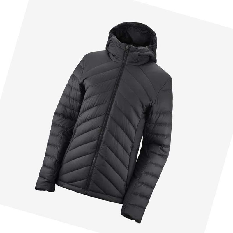 Black Salomon ESSENTIAL XWARM DOWN INSULATED Women's Jackets | XMVCLOW-02