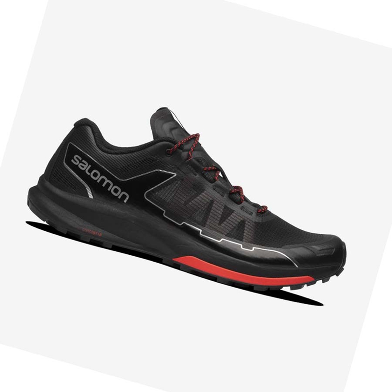 Black Salomon ULTRA RAID Women's Sneakers | UZKPCIS-54