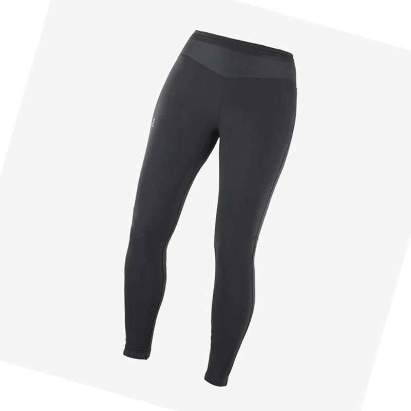 Black Salomon XA WARM Women's Pants | JWMFOAP-53