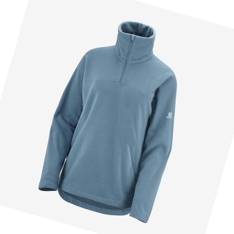 Blue Salomon ESSENTIAL COSY FLEECE Women's Hoodie | CZYBMDV-09