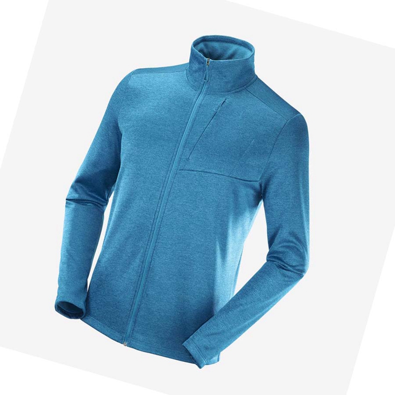 Blue Salomon ESSENTIAL LIGHTWARM HEATHER Men's Hoodie | MKIQEYH-21