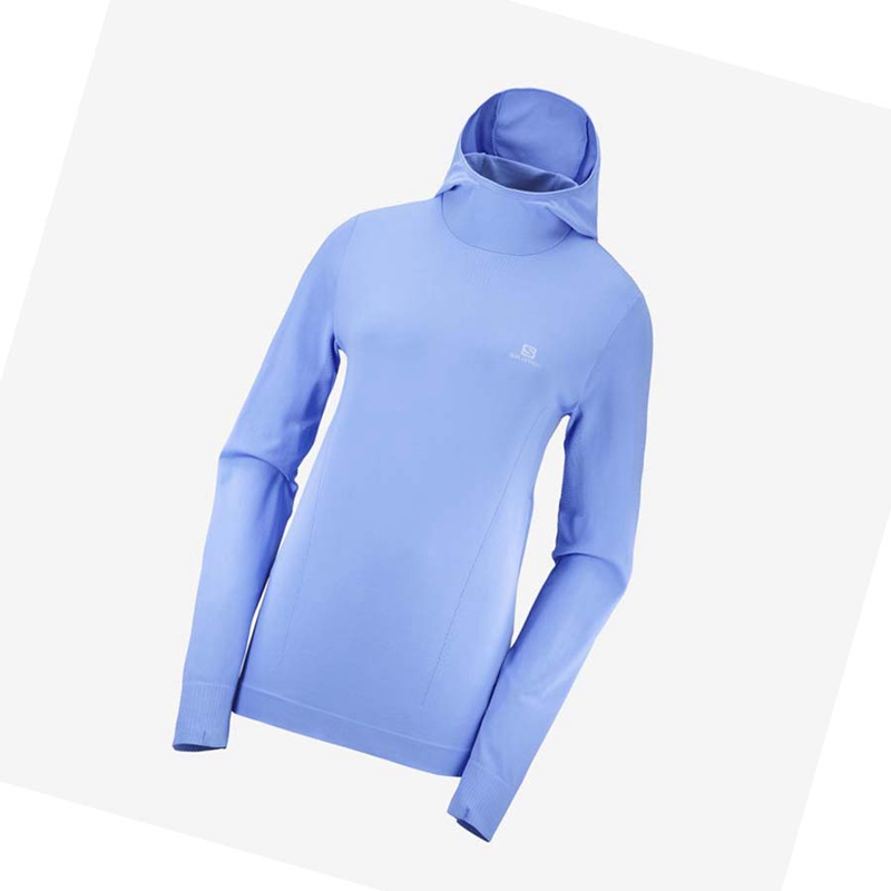 Blue Salomon ESSENTIAL SEAMLESS Women's Hoodie | XZBSMDF-20