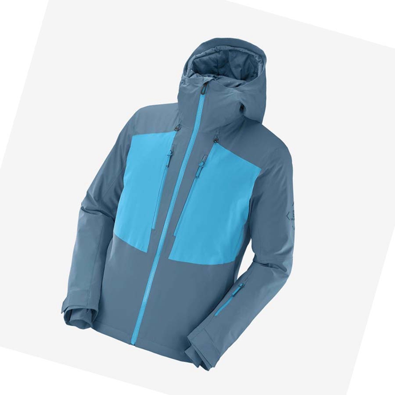 Blue Salomon HIGHLAND Ski Men's Ski Jackets | WSYRGZM-90