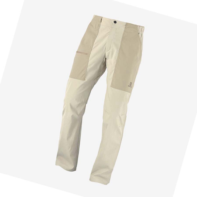 Brown Salomon OUTRACK Men's Pants | SMPRDAE-96