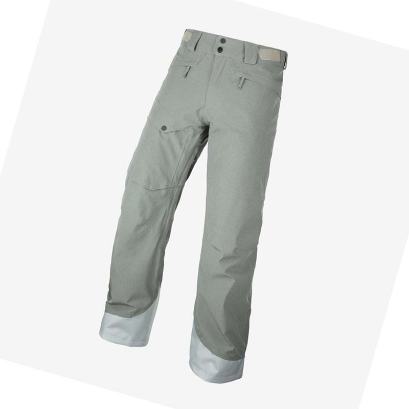 Grey Salomon UNTRACKED Men's Ski Pants | UVYKFHA-15