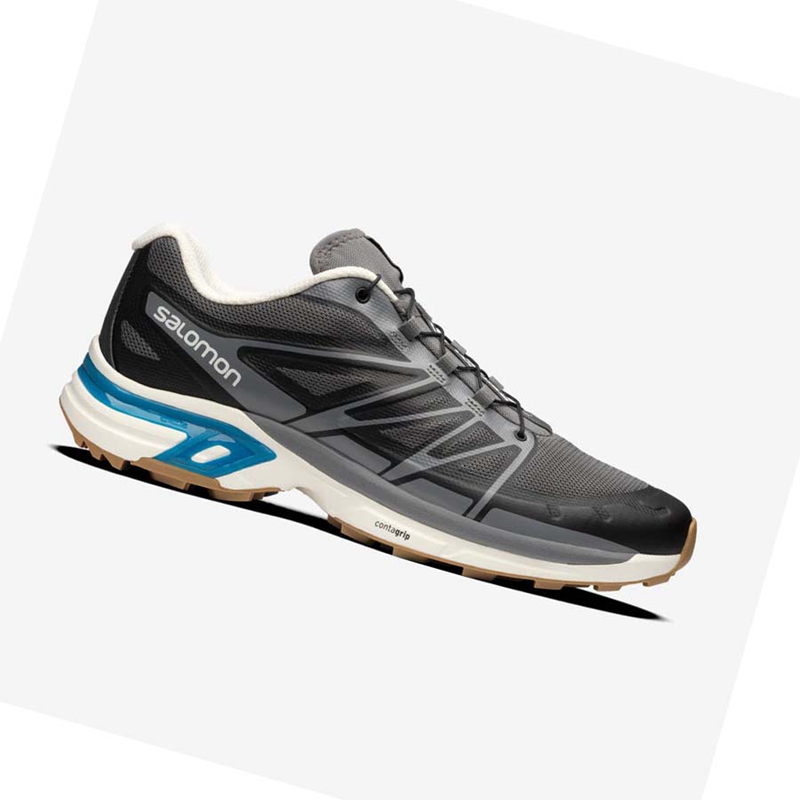 Grey Salomon XT-WINGS 2 Men's Sneakers | TZOBXDN-03