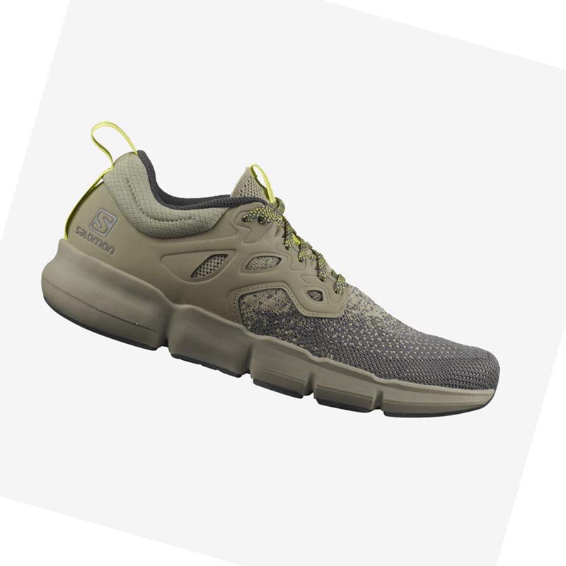 Olive Salomon PREDICT SOC 2 Men's Running Shoes | JMDOTCI-84