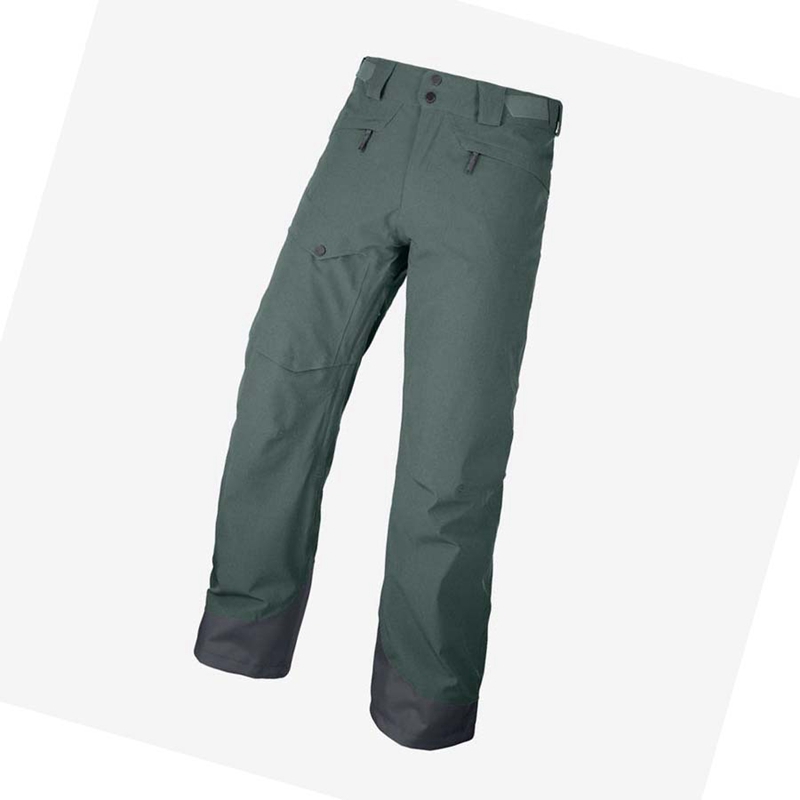 Olive Salomon UNTRACKED Men's Ski Pants | PHSCNWQ-25