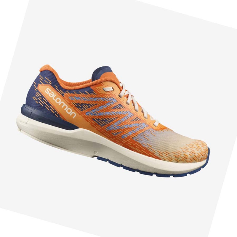 Orange Salomon SONIC 5 BALANCE Men's Running Shoes | FBMSKGT-49