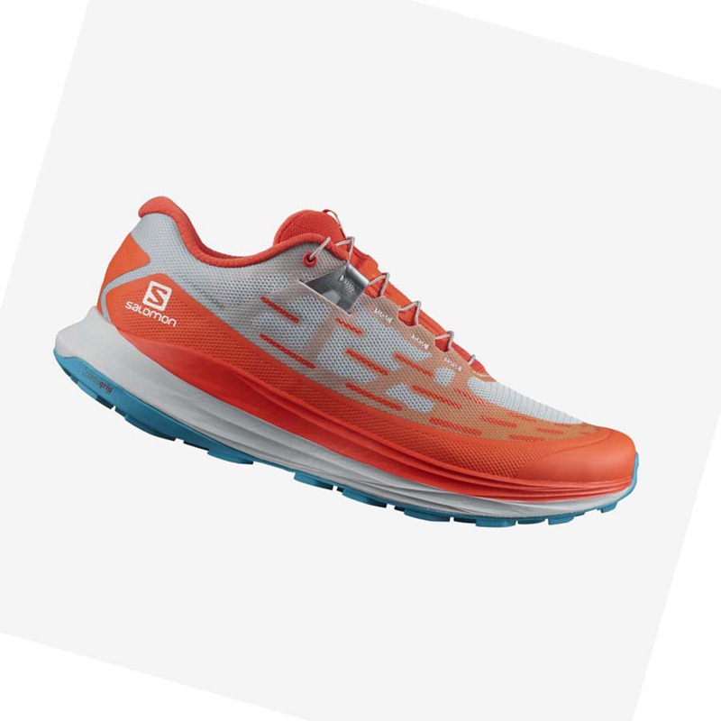 Orange Salomon ULTRA GLIDE Men's Trail Running Shoes | CUOQVXT-87