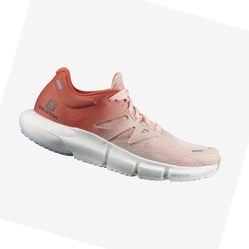 Pink Salomon PREDICT 2 Women's Running Shoes | QTCRFBV-08