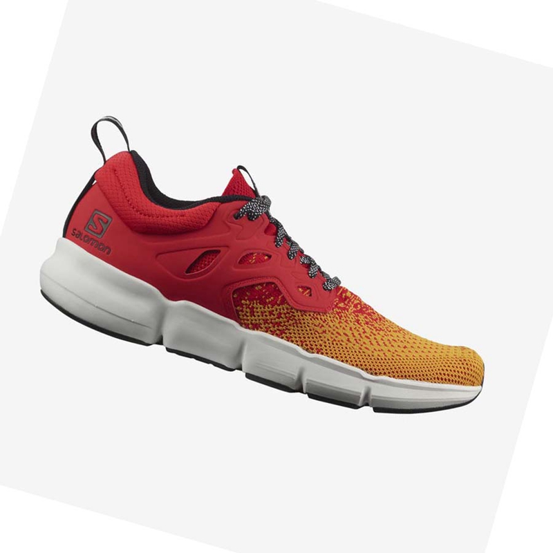 Red / Orange Salomon PREDICT SOC 2 Men's Running Shoes | XOFRVDG-16