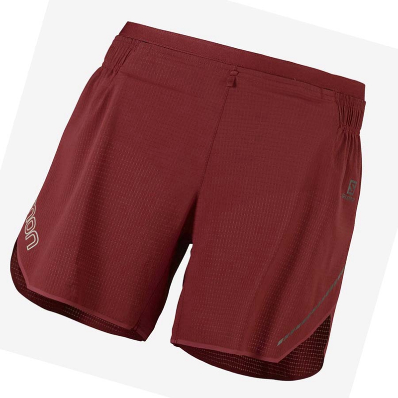 Red Salomon SENSE AERO 5'' Women's Shorts | BPNCVOF-72