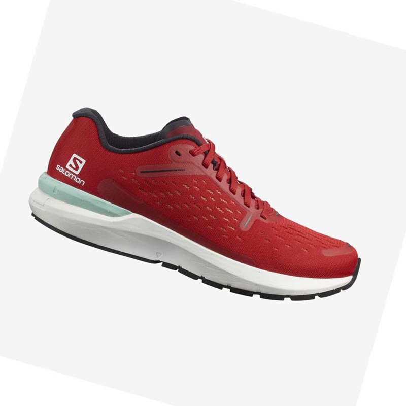 Red Salomon SONIC 4 Balance Men's Running Shoes | JSCGDKL-97